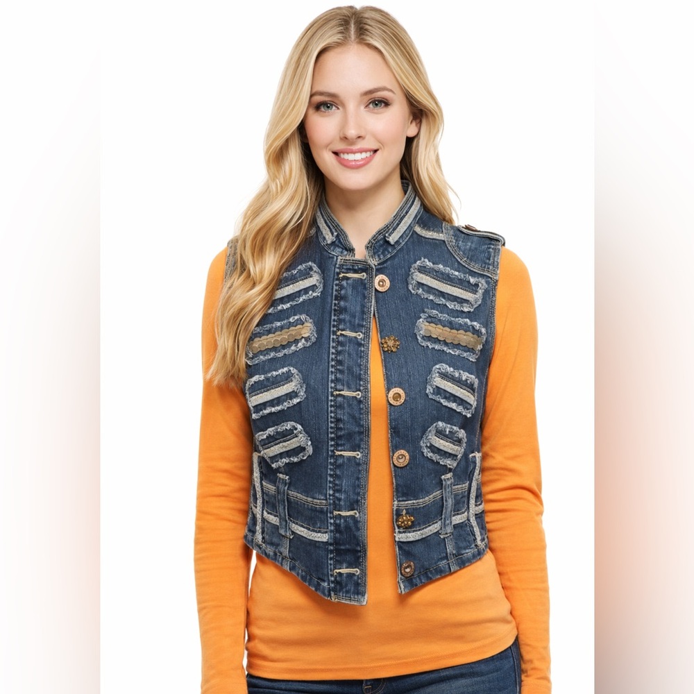 Ruff Hewn Jean vest